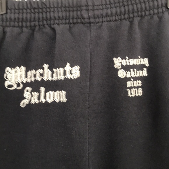 Merchant’s salloon black sweatpants, androgynous size medium - Picture 3 of 5